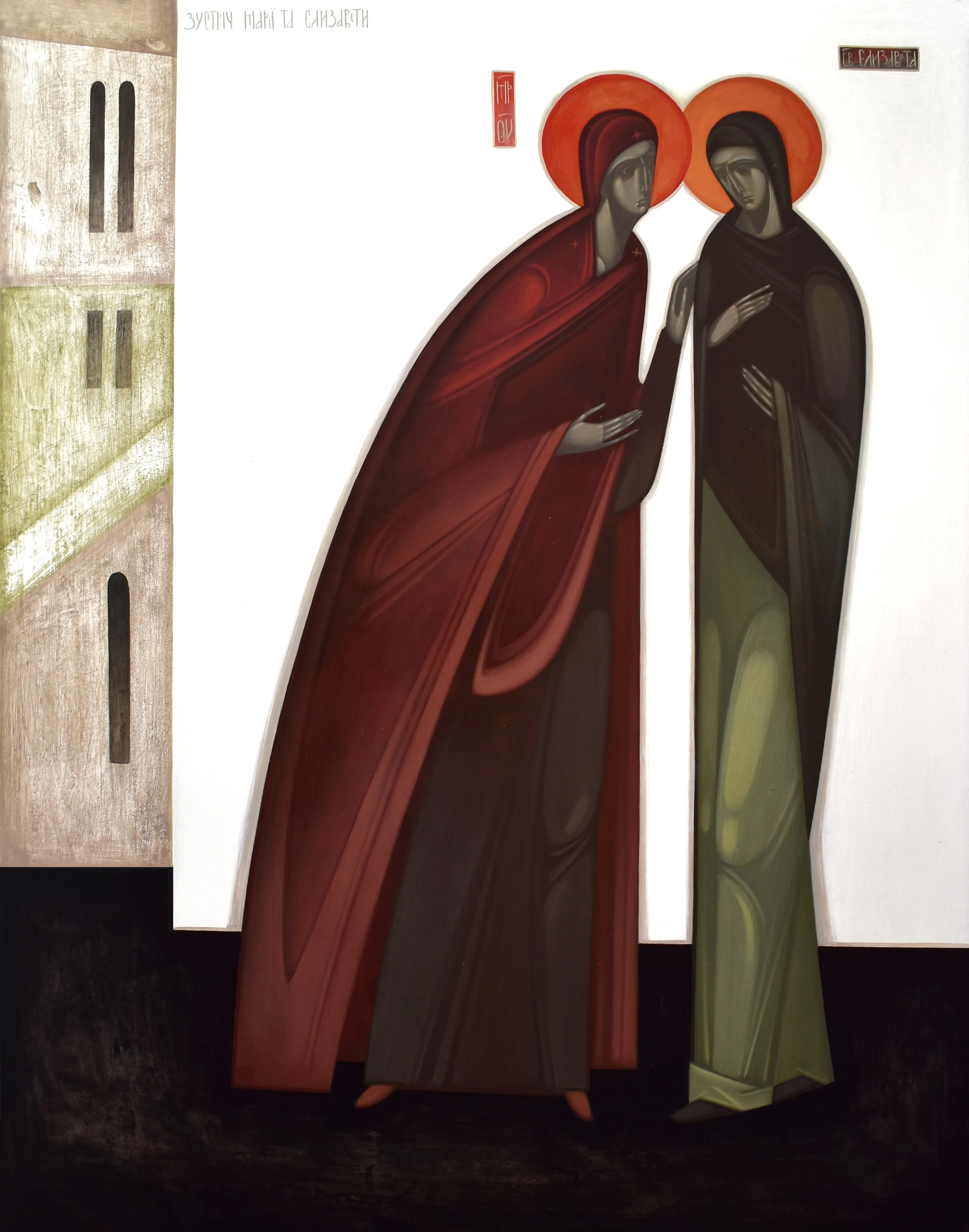 Image of Untitled by Khrystyna Kvyk, size: 70x60cm, made of canvas/oil, Painting medium, priced at $1000