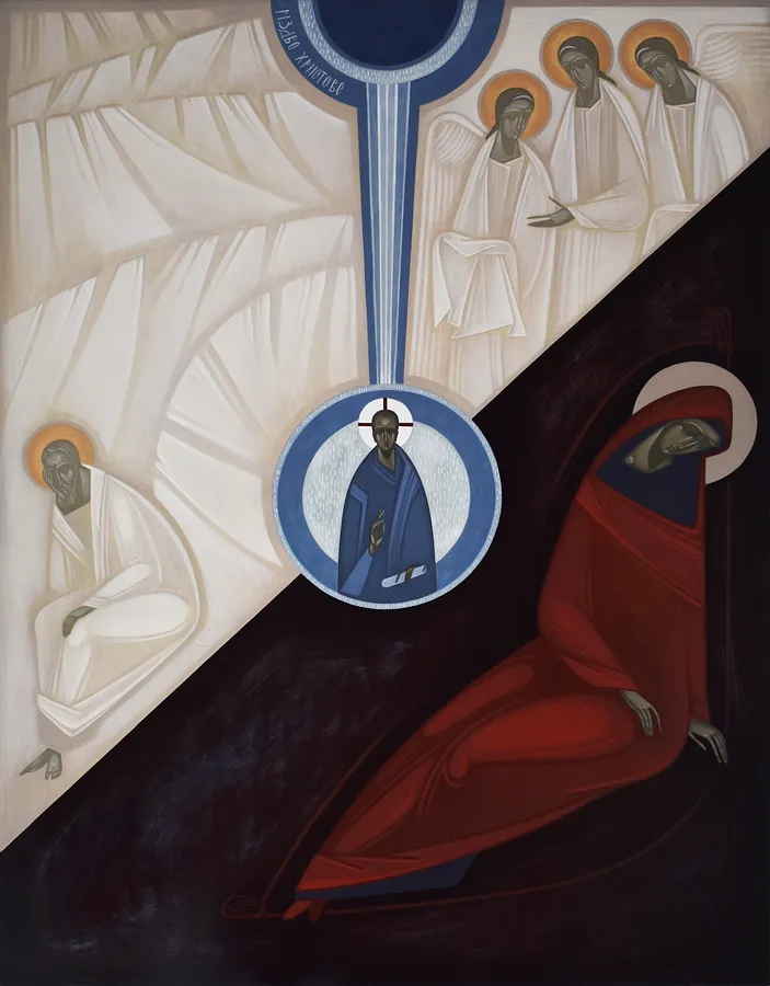Image of Untitled by Khrystyna Kvyk, size: 70x60cm, made of canvas/oil, Painting medium, priced at $1000